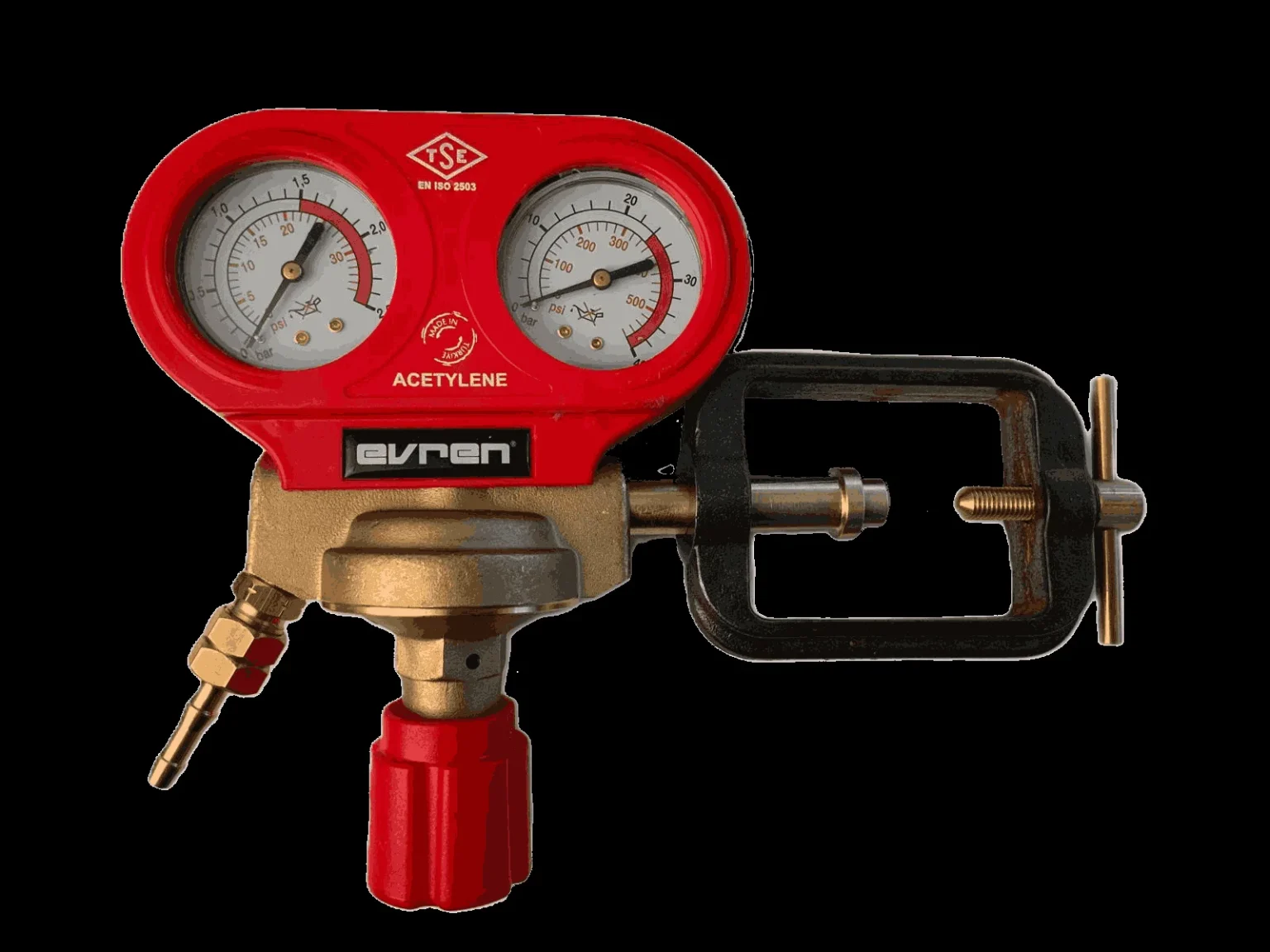 D-TYPE CLAMPED PRESSURE REGULATOR WITH PROTECTIVE COVER – 691-YE